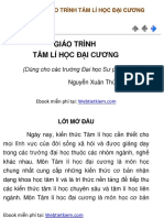 Giao Trinh Tam Ly Hoc Dai Cuong Nguyen Xuan Thuc