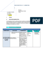 UNIDAD 1 RV Tercer Grado