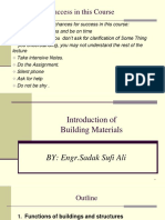 Introduction To Building Materials-Lec1