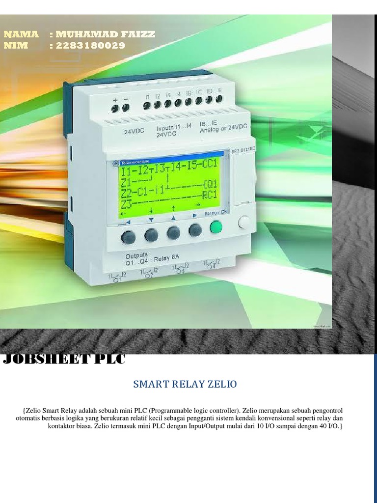 Panduan Praktis Zelio Smart Relay PLC | PDF
