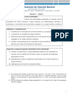TALLER 1 CORTE ELECTROMAGNETISMO 2020 - Francisco Marín PDF