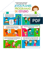 Infografía nuevo modelo educativo.