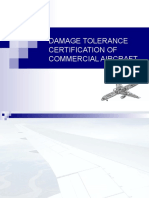 Damage Tolerence Certificate