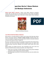 Asas Sistem Sosial Budaya Indonesia