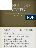 LITERATURE REVIEW