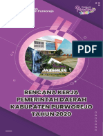 RKPD Purworejo Tahun 2020 - Cetak PDF