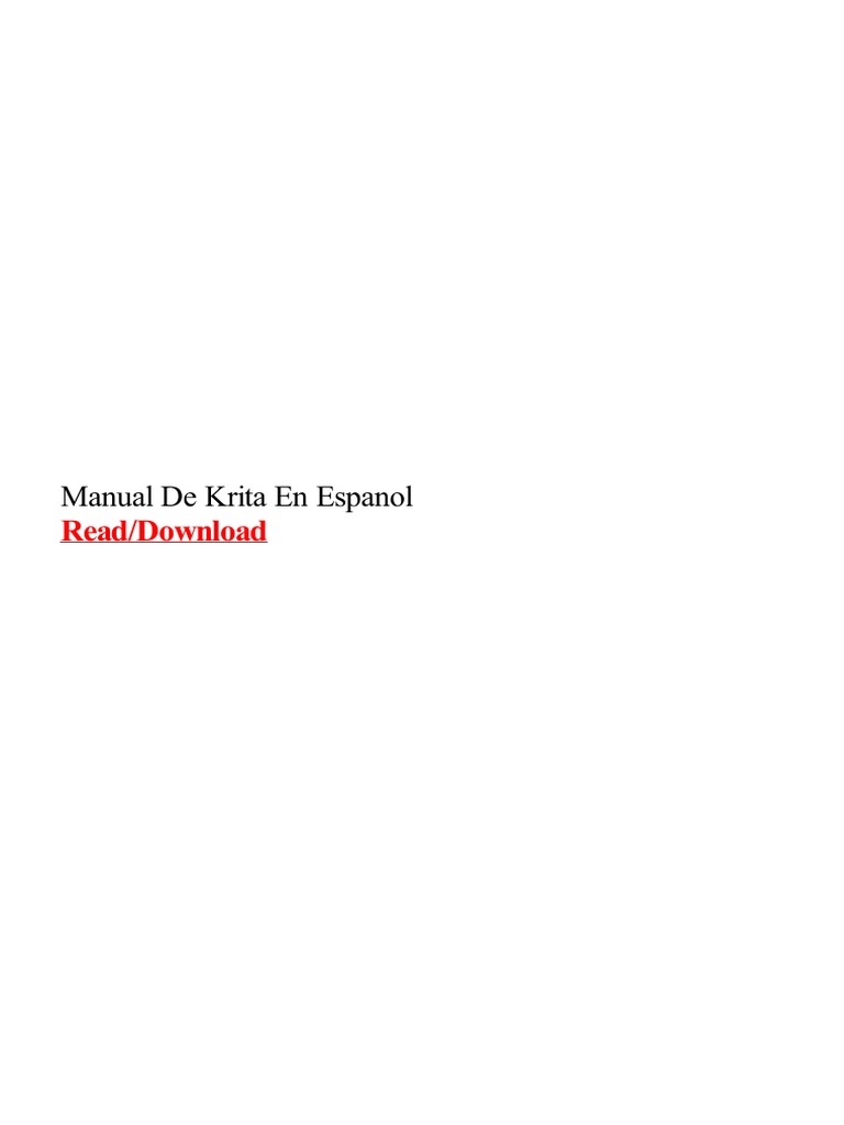 Image Result For Installation Krita Manual Documentation