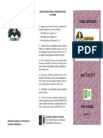 Prueba Clasificatoria Nivel Avanzado 2012 PDF