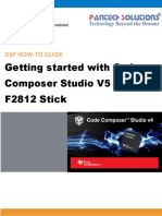 Getting Started With Code Composer Studio V5.5 For F2812 Stick