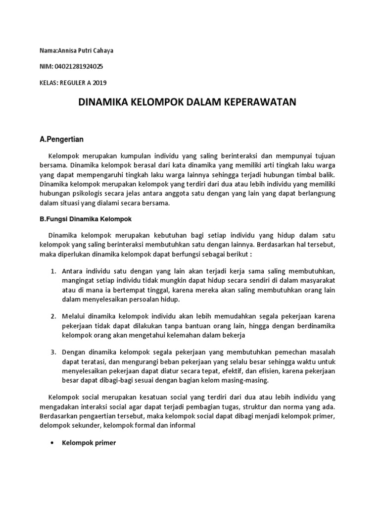 Dinamika Kelompok Pdf
