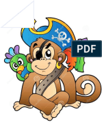 The Brave Monkey Pirate (coverpage)