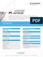 ACU AutoCAD Exam Objectives 0120