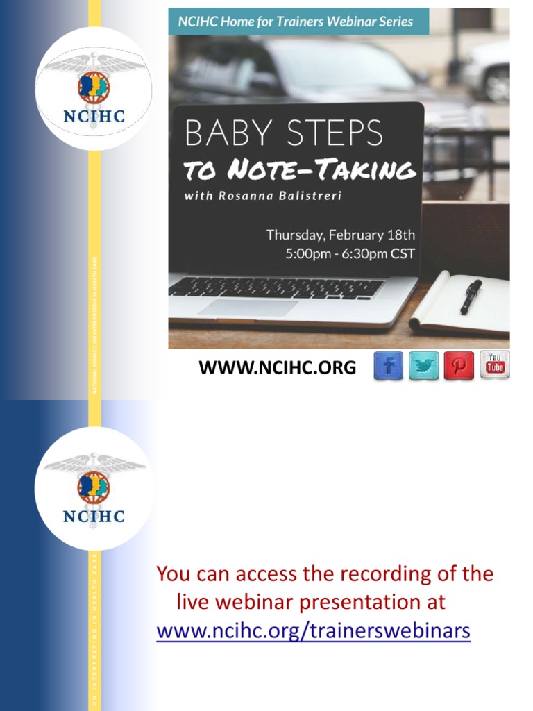 NOte Taking in Interpreting PDF | PDF