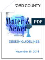 Water Sewer Design Guidelines PDF