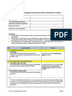 Test Report for lightweight panels used for PBU