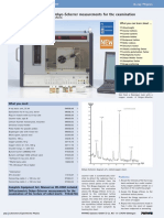 LEP5427_00 Diffractometric Debye-Scherrer Measurements for the Examination