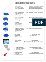 Wetterbesprechung Arbeitsblatter Bildworterbucher - 15460