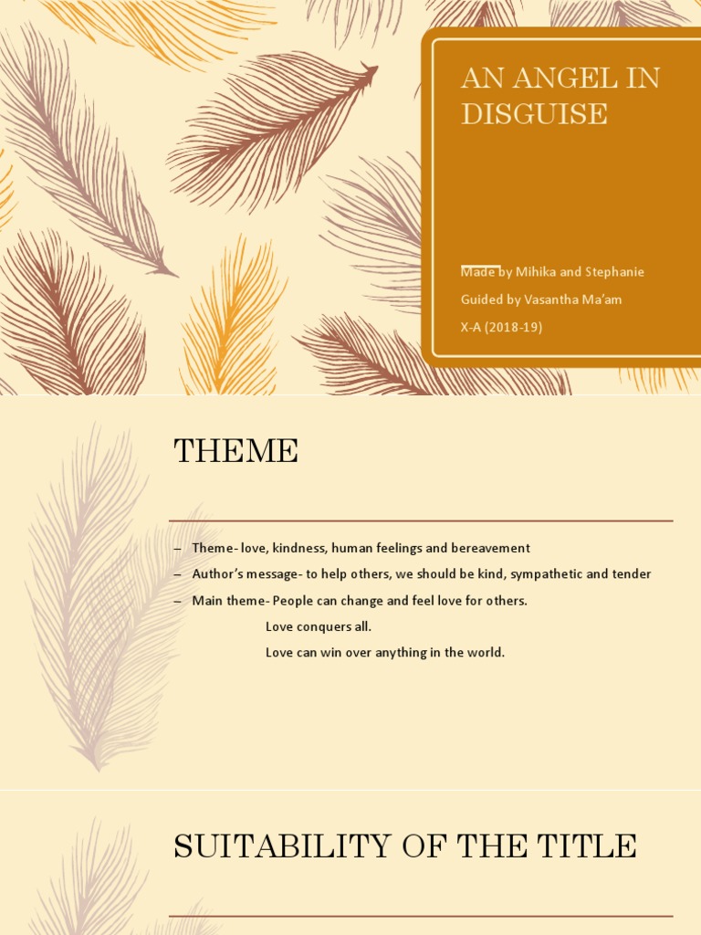 An Angel in Disguise  PDF
