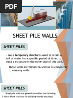 Sheet Pile Wall Design Principles | PDF | Deep Foundation ...