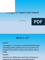 Changes in export and import.pptx