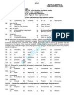 AFCAT 2015 01 Question Paper Booklet Series B PDF