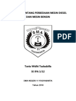 Makalah Tentang Perbedaan Mesin Diesel D