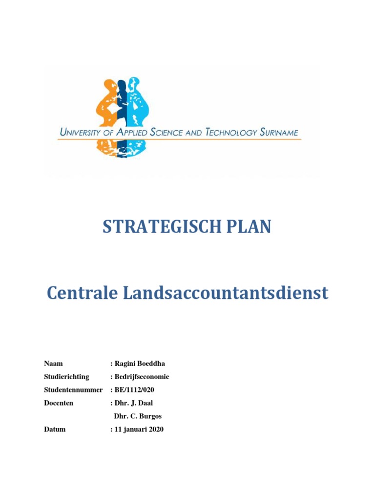 Strategisch Plan | PDF