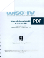 01 WISC IV - Manual de Aplicacion - Introduccion PDF