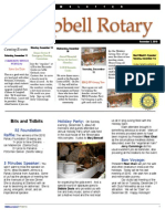 Rotary Newsletter 7 Dec 2010