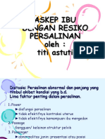 Askep Ibu Dengan Resiko Persalinan