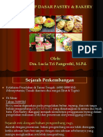 SEJARAH DAN KONSEP PASTRY