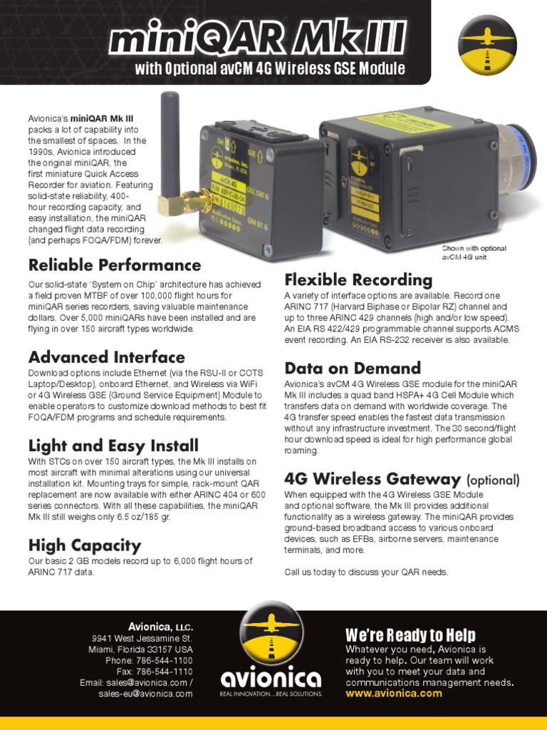 miniQAR-MKIII-r3 5 19 | PDF