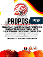 Proposal Kejurnas Perti Xxvii Upi PDF