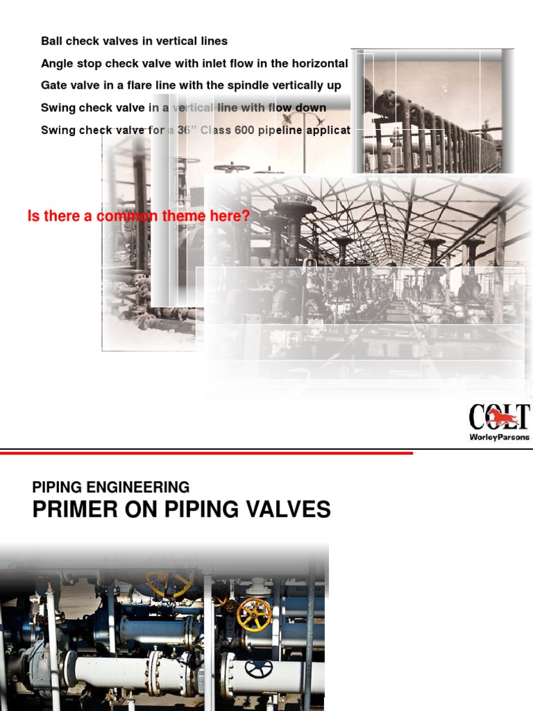 Valves - Primery Lesson | PDF