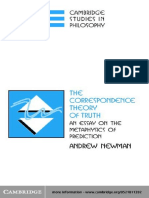 NEWMAN - The Correspondence Theory of Truth