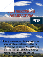 Ang Sektor NG Agrikultura