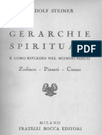 Marie Steiner - Prefazione A Gerarchie Spirituali - Fratelli Bocca 1940