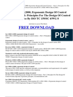 ISO 11064 12000 Ergonomic Design of Control Centres Part 1 Principles For The Design of Control Centres by ISO TC 159SC 4WG 8 PDF
