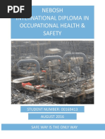 Nebosh Diploma Unit Dni | PDF | Occupational Safety And Health | Risk