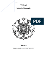 Tugas Metode Numerik Metode Newton PDF