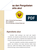 jurnal ppt Diagnosa dan Pengobatan Apendisitis