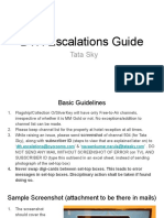 DTH Escalations Guide - Tata Sky