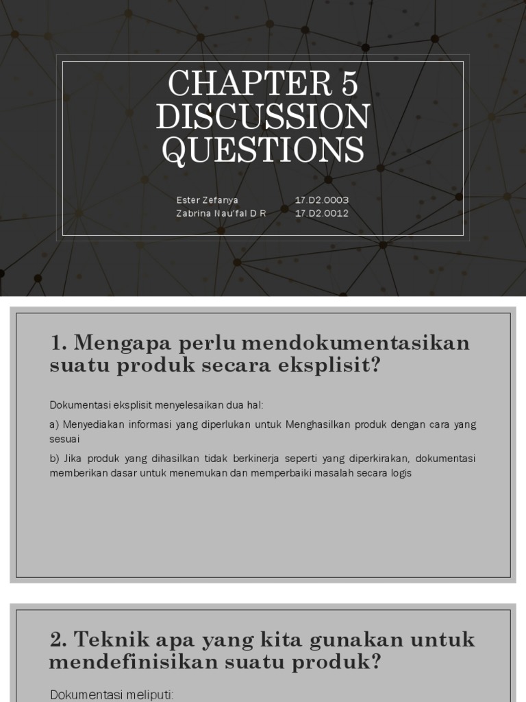 Chapter 5 Discussion Questions PDF