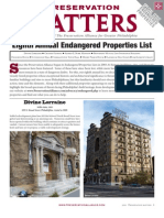 Preservation Alliance 2010 Endangered Properties List