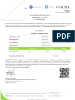 Cetificado de Aprovechamiento Numero - PLECAGO-3023 PDF