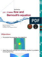 3.36 Fluid Flow and Bernoulli's Equation PDF