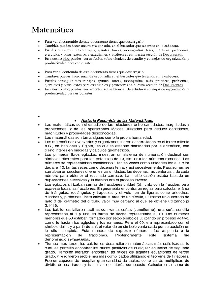 Matematicas Texto | PDF | Ciencias sociales | Métodos y materiales de ...