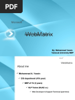 Web Matrix