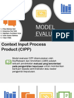 Model Evaluasi Cipp Tugas 1