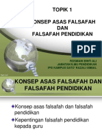 Topik 1 - Konsep Asas Falsafah Pendidikan-1